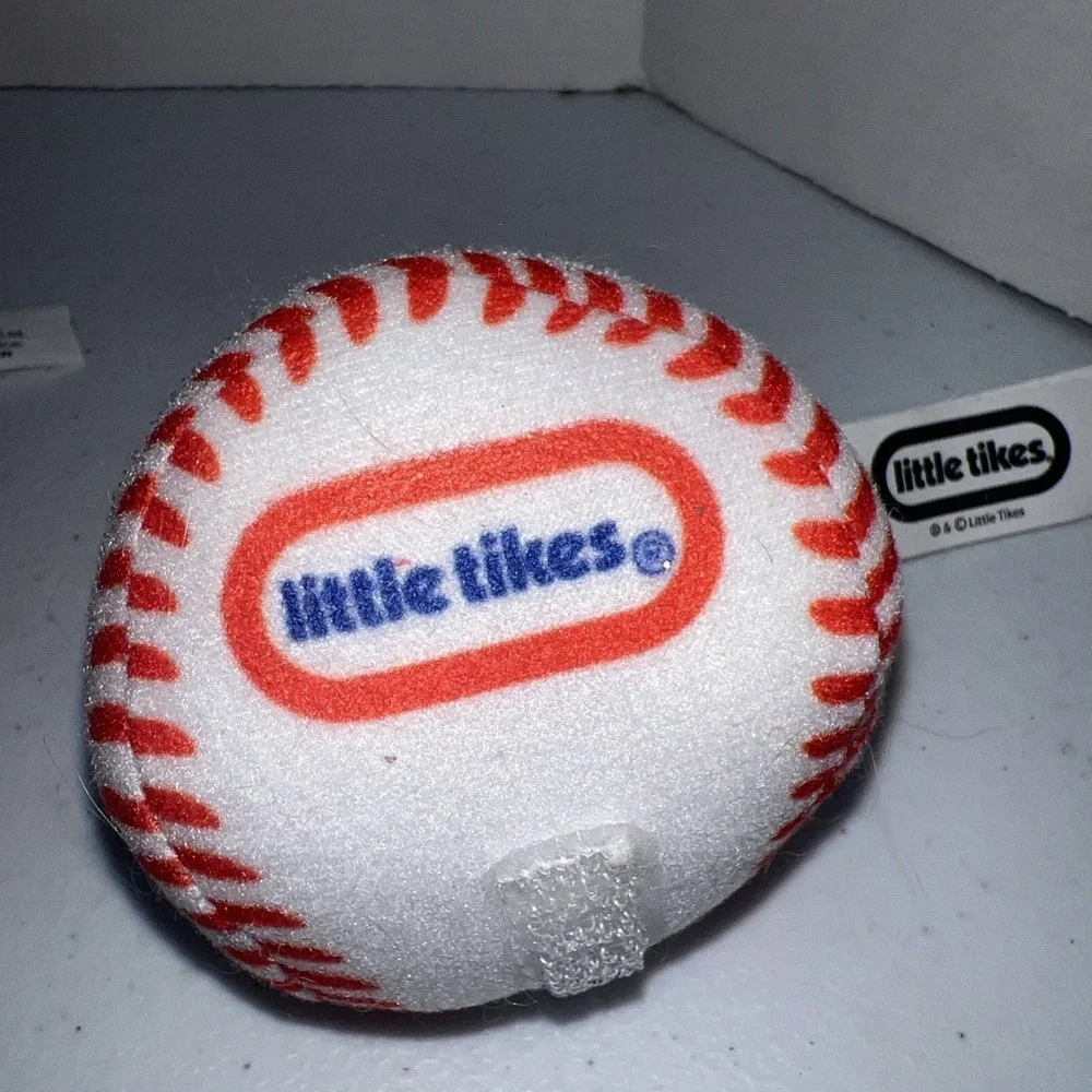 Little Tikes Tiger Hand Puppet Plush Orange With Baseball